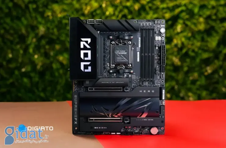 معرفی مادربرد Asus ROG Crosshair X870E Hero: Asus extra