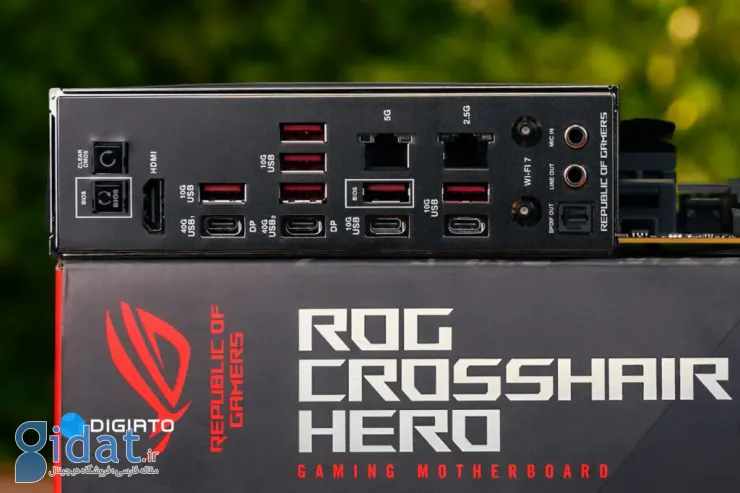 معرفی مادربرد Asus ROG Crosshair X870E Hero: اضافه‌کاری ایسوس