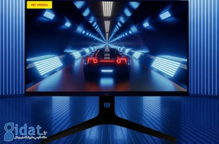 HKC از اولین مانیتور گیمینگ جهان با رفرش ریت 1080 هرتز رونمایی کرد