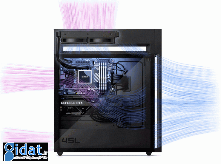 کامپیوتر گیمینگ جدید HP با گرافیک RTX 5090 حتی از هدست ویژن پرو اپل نیز گرانتر است