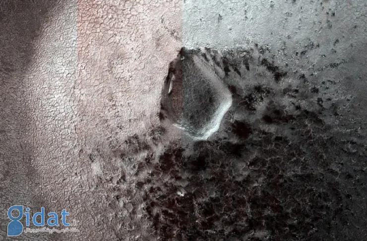 ناسا تصاویر عجیبی از شکل های عنکبوت مانند از سطح مریخ به نمایش گذاشته است