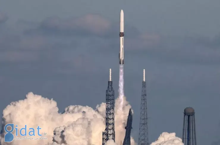 بلو اوریجین تاریخ‌ساز شد: موشک نیو گلن فرود آمد و فضاپیمای ناسا را ​​به مریخ پرتاب کرد [تماشا کنید]