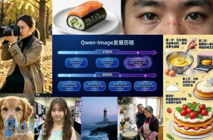 رقیب جدید Nano Banana Pro معرفی شد؛ Qwen-Image-2512 تصاویر با کیفیت بالا را به صورت رایگان ایجاد می‌کند