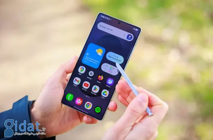 سامسونگ احتمالاً شیار S Pen را از Galaxy S26 Ultra حذف خواهد کرد