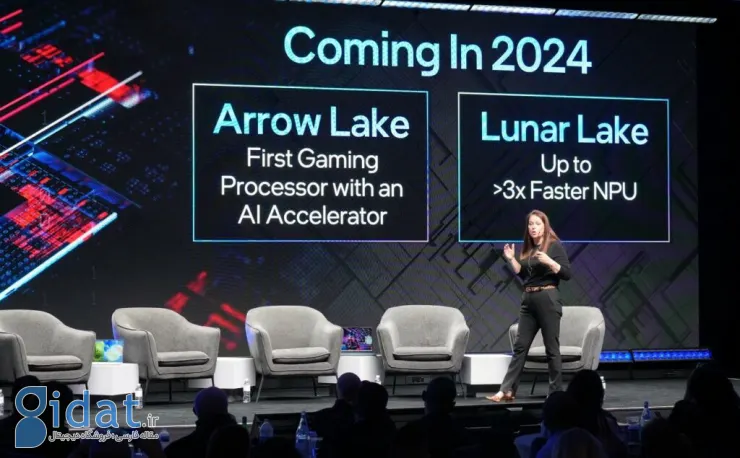 نیم‌نگاه اینتل به پردازنده‌های Arrow Lake و Lunar Lake که در 2024 معرفی می‌شوند