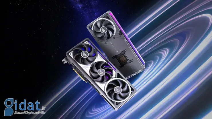 حسگرهای مخفی سری ROG RTX 50 ایسوس وضعیت نصب کارت گرافیک را بررسی می‌کنند