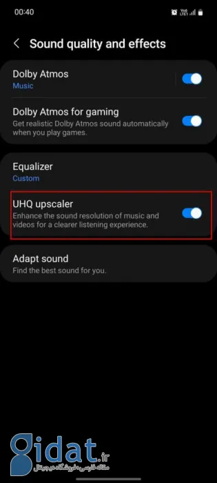 چگونه کیفیت و حجم صدای گوشی‌های سامسونگ را افزایش دهیم؟
