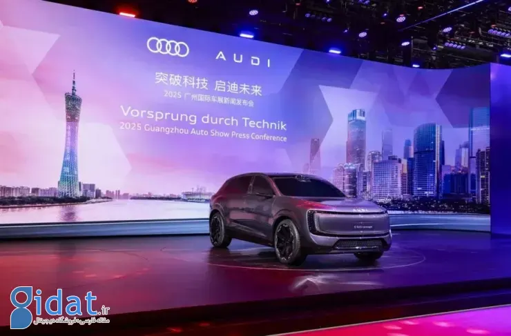 آئودی با شاسی‌بلند برقی AUDI E SUV وارد بازار چین می‌شود