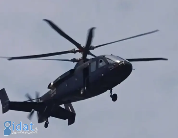 هلی‌کوپتر پیشرفته چین با طراحی مشابه S-97 Raider آمریکا برای اولین‌بار مشاهده شد