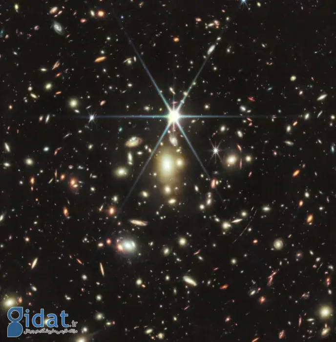 جیمز وب تصویری خیره کننده از دورترین ستاره ای که تاکنون کشف شده است، ثبت کرده است