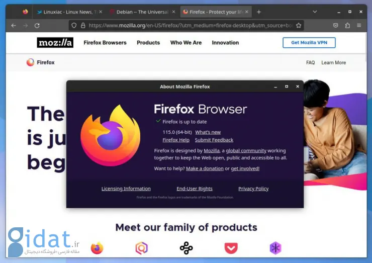 فایرفاکس 115 منتشر شد؛ آخرین نسخه برای ویندوز 7 و 8