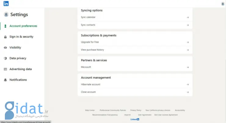 چگونه حساب لینکدین خود را برای همیشه حذف کنیم؟