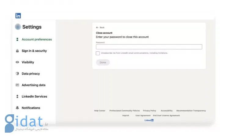 چگونه حساب لینکدین خود را برای همیشه حذف کنیم؟