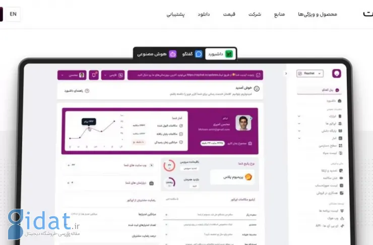 مدیرعامل رایچرت: ۹۵ درصد مشتریان نمی‌توانند از خدمات ما استفاده کنند