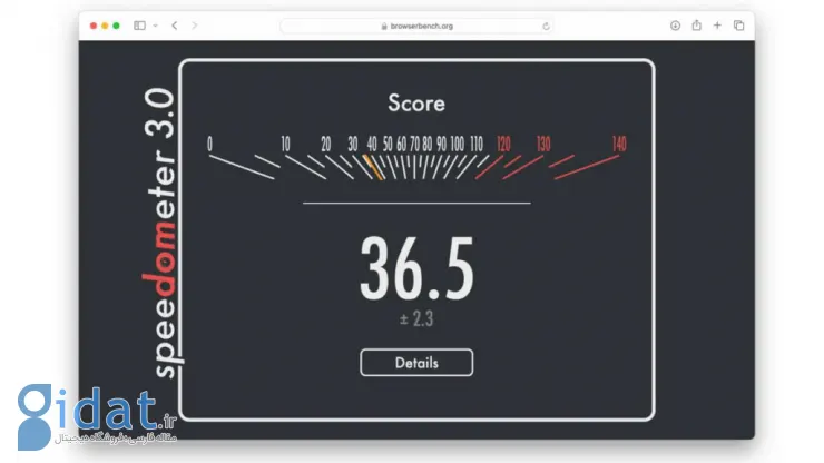 بنچمارک مرورگر Speedometer 3.0 با همکاری گوگل، اپل، مایکروسافت و موزیلا منتشر شد