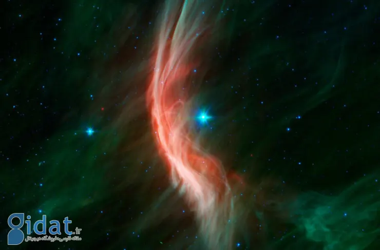 تصویر روز ناسا: ستاره فراری زتا مارافاسایی