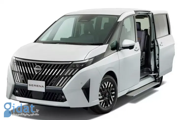 وقتی نیسان سرنا فیس‌لیفت شده را می‌خرید، می‌توانید اندازه جلوپنجره آن را انتخاب کنید