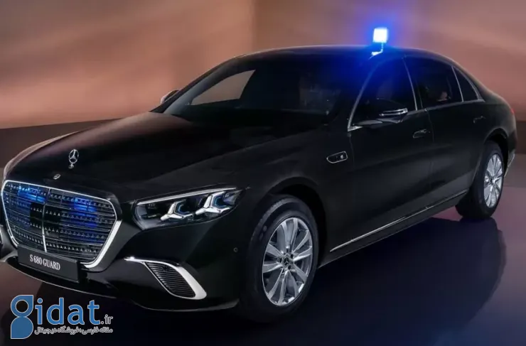 مرسدس بنز S680 گارد؛ تانکی لوکس که از جان شما محافظت می‌کند