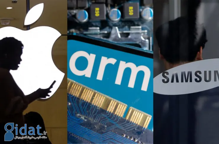اپل، سامسونگ و آمازون به دنبال سرمایه گذاری در ARM هستند