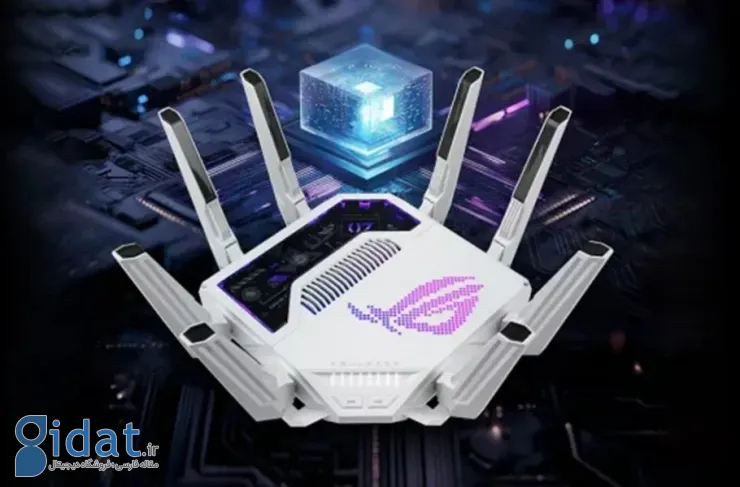 ایسوس اولین روتر Wi-Fi 7 مجهز به هوش مصنوعی را برای بازی و خانه هوشمند معرفی کرد