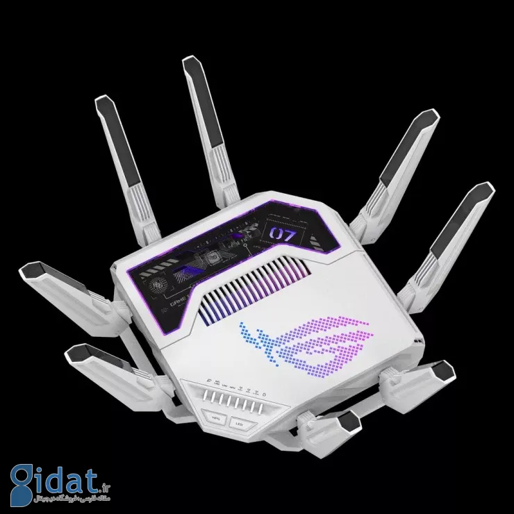 مشخصات روتر ROG Rapture GT-BE19000AI ایسوس