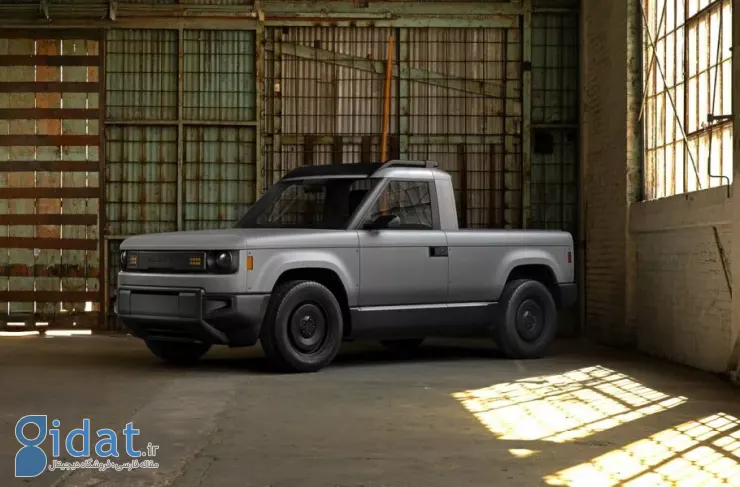 ابعاد وانت برقی Slate Truck کاملاً متناسب با دنیای امروز است