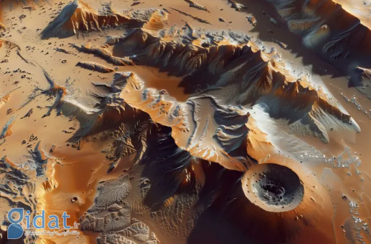 مطالعه جدید روی خاک مریخ نشان می دهد که این سیاره گذشته سرد و یخی داشته است
