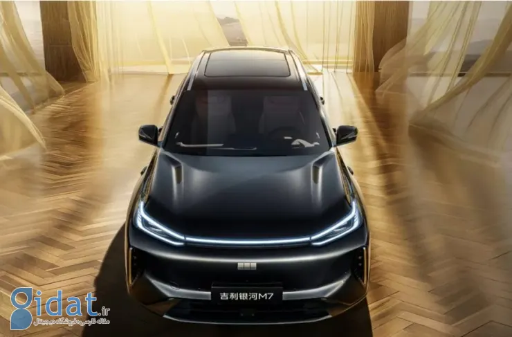 جیلی گلکسی M7 با برد ۱۷۳۰ کیلومتر رونمایی شد