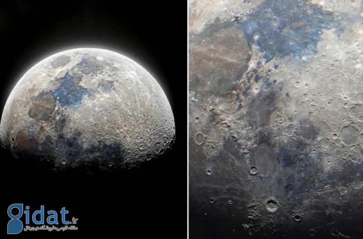این عکس خیره کننده از ماه با ترکیب 280000 تصویر خلق شده است