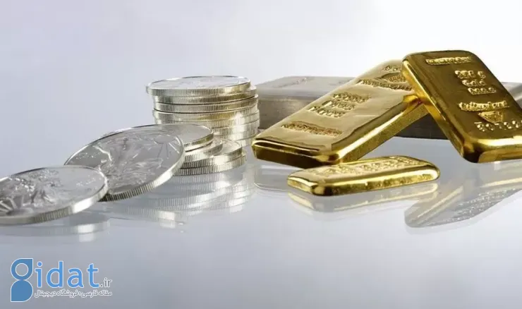 افتتاح منفی خزانه‌های طلا