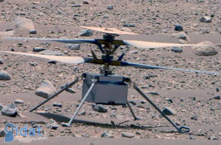 هلیکوپتر نابغه ناسا سکوت دو ماهه خود را شکست