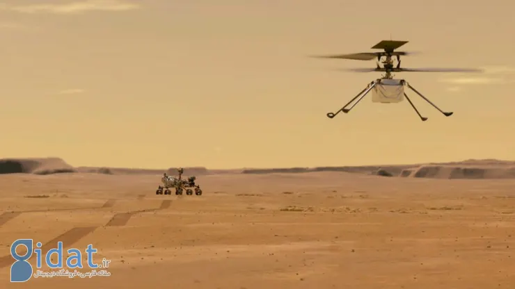 هلیکوپتر نبوغ ناسا سکوت دو‌ماهه خود را شکست
