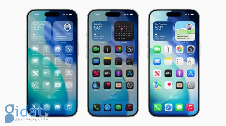 iOS 26 آیفون