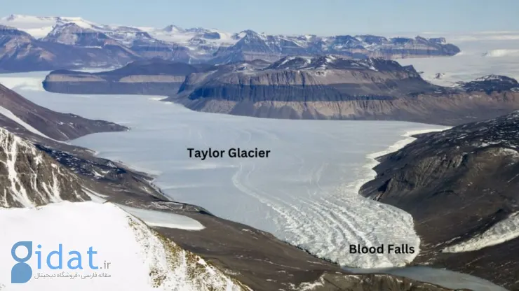 دانشمندان سرانجام معمای عجیب آبشار خونین جنوبگان را حل کردند