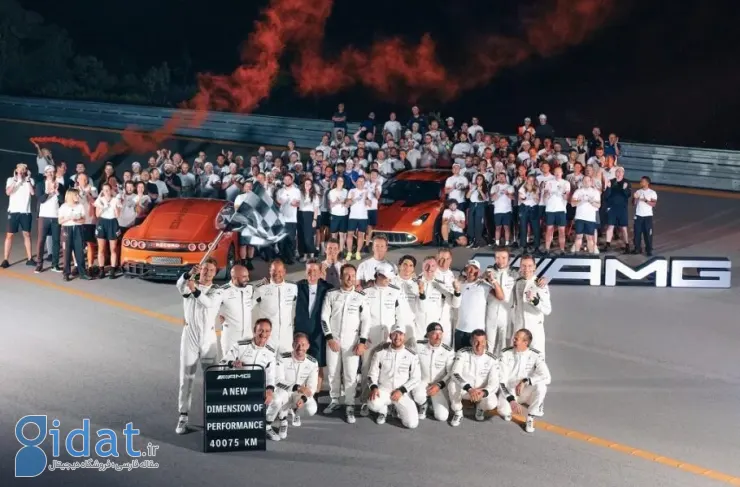مرسدس AMG GT XX دور دنیا را در ۷.۵ روز طی کرد