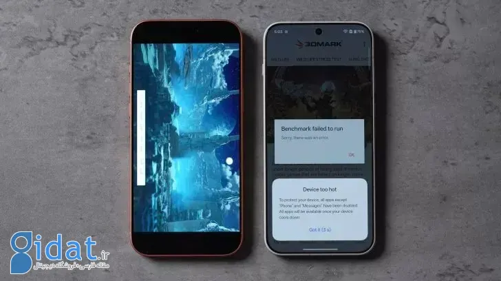 مشکل گرمای بیش از حد وان پلاس 15 در تستهای سنگین