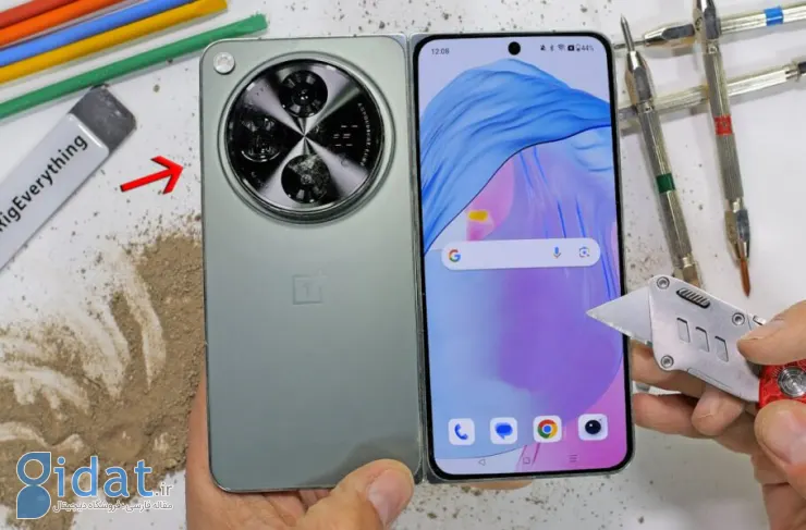 The OnePlus Open foldable phone came out of the resistance test with pride [watch]
