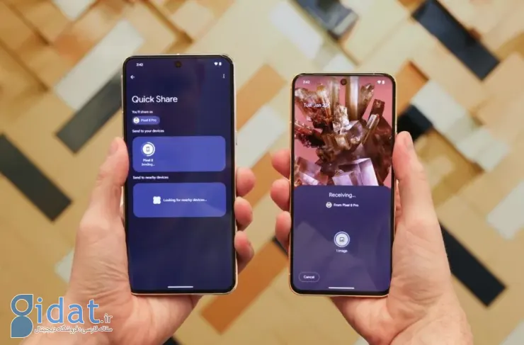 گوگل هنوز روی نسخه آیفون Quick Share کار می‌کند؛ تبادل آسان فایل با گوشی‌های اندروید؟