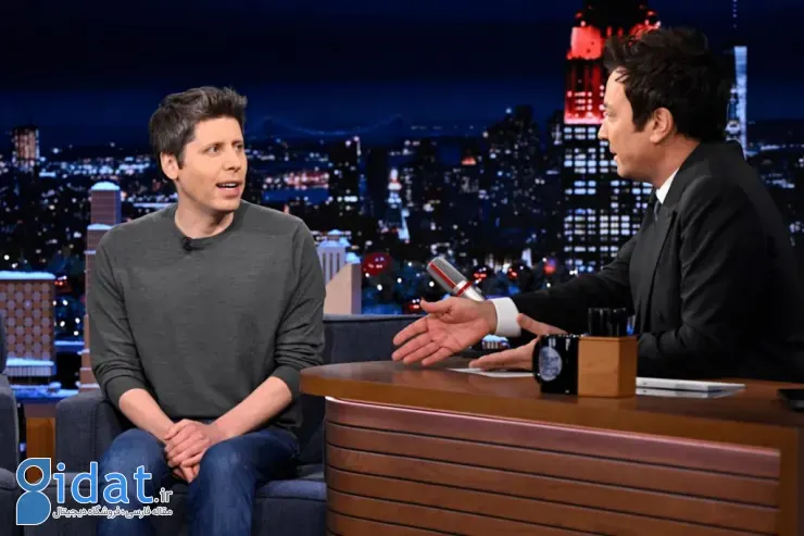 سم آلتمن در برنامه جیمی فلن درباره هوش مصنوعی