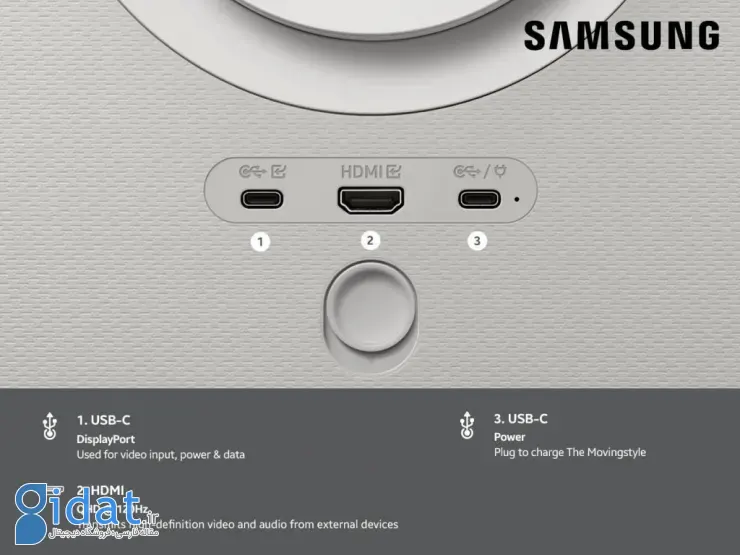 نمایشگر قابل حمل سامسونگ