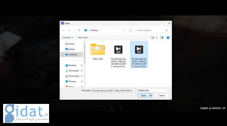 چگونه با کامپیوتر روی فیلم زیرنویس قرار دهیم؟