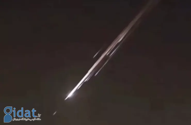 سقوط و سوختن ماهواره چینی در آسمان چندین ایالت آمریکا مشاهده شد