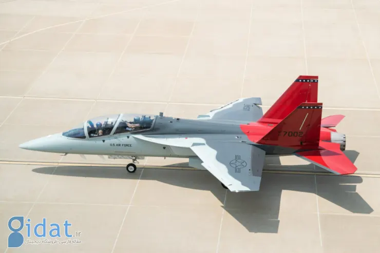 اولین پرواز جت آموزشی T-7A Red Hawk نیروی هوایی آمریکا با موفقیت انجام شد [تماشا کنید]