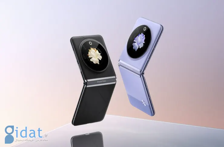 گوشی تاشو Phantom V Flip با نمایشگر بیرونی دایره ای شکل معرفی شد