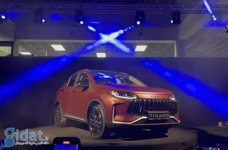 شرکت تیگارد موتورز از کراس اوور تیسوت S05 برای بازار ایران رونمایی کرد