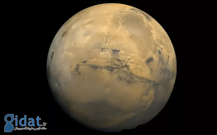 دره Valles Marineris مریخ