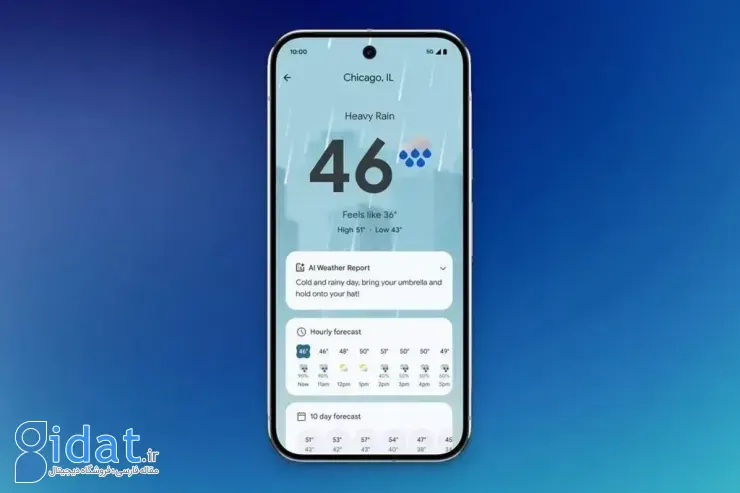 گوگل از هوش مصنوعی پیش‌بینی آب و هوای خود، WeatherNext 2، رونمایی کرد
