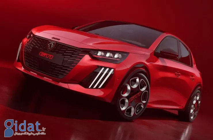 پژو e-208 GTi معرفی شد؛ اولین هاچ‌بک اسپرت برقی این برند فرانسوی