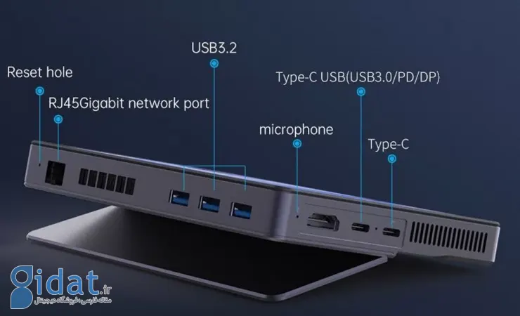 MOREFINE M11 را بشناسید. یک کامپیوتر کوچک با صفحه نمایش لمسی