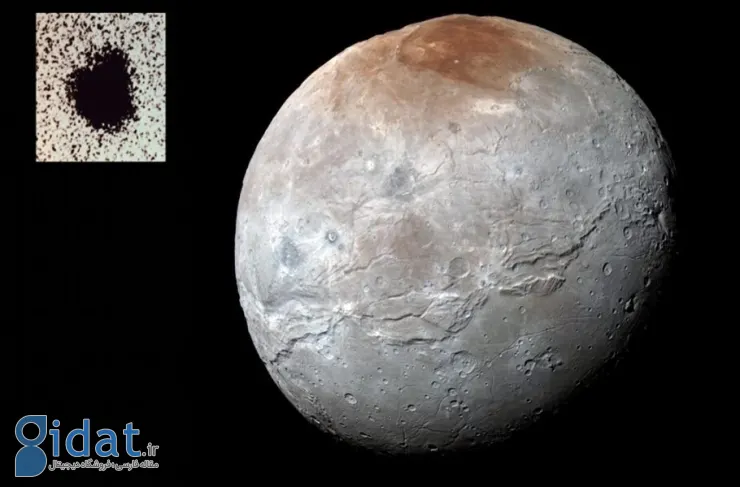 تصویر روز ناسا: شارون، بزرگترین قمر پلوتو